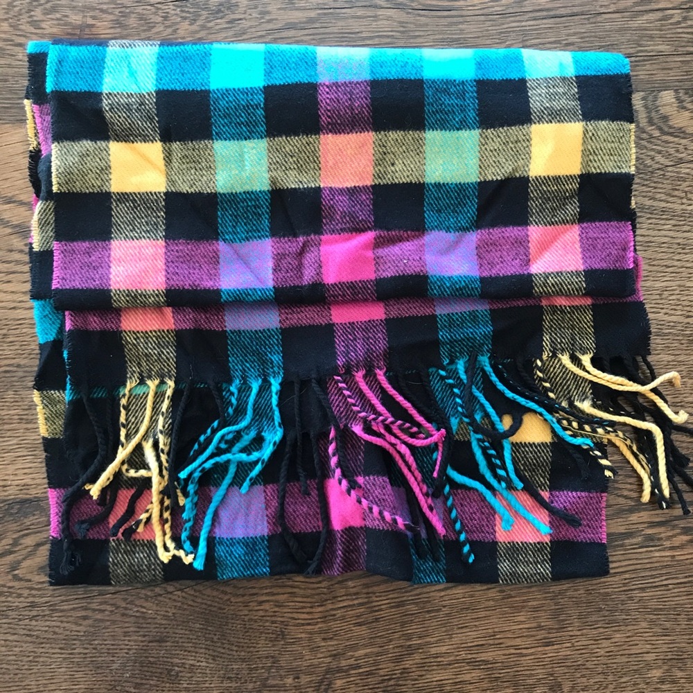 Multi colored scarf